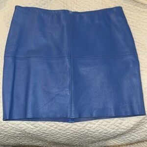 Bailey 44 leather lined mini skirt. Size 0